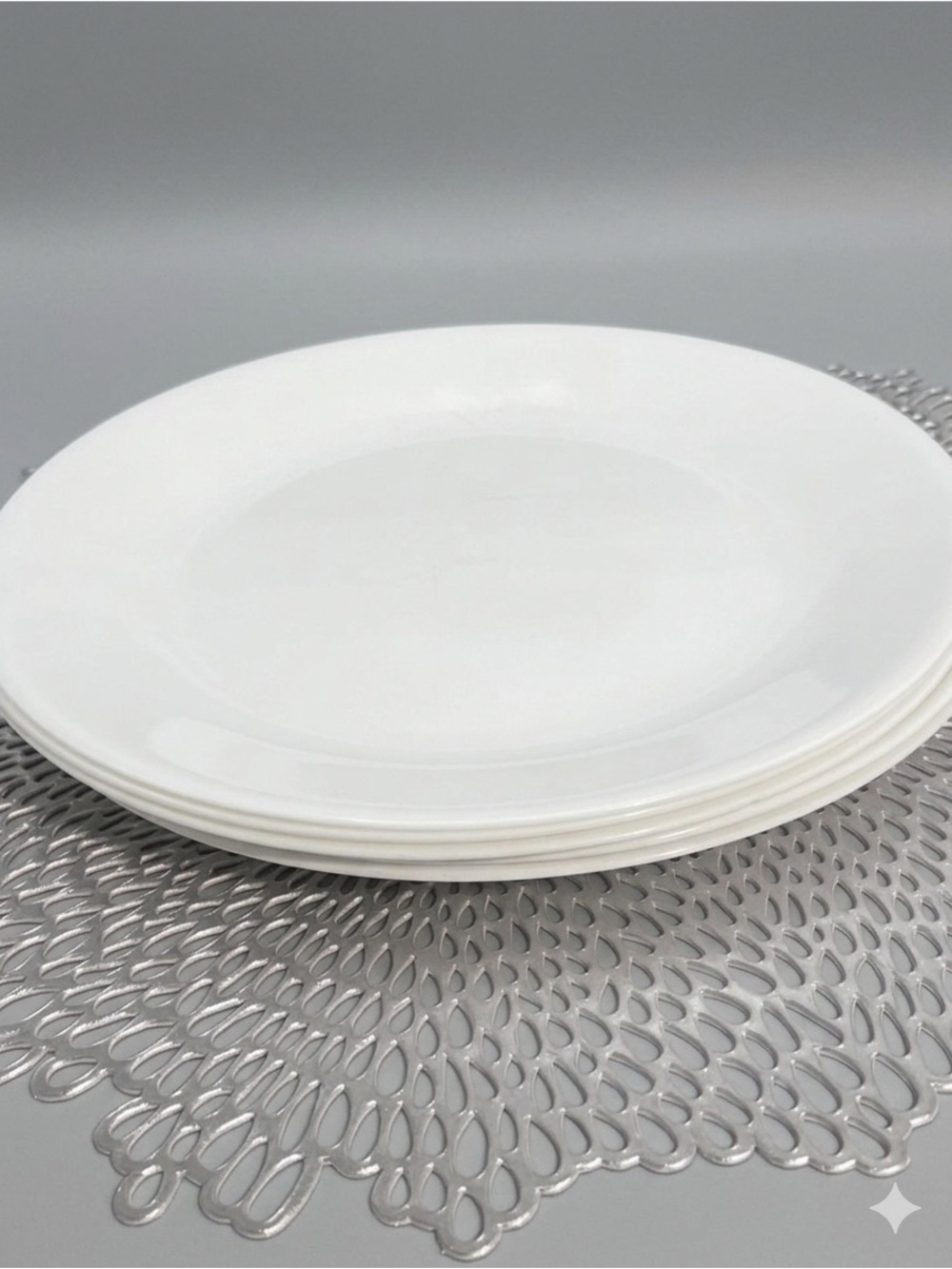 🌸 Vintage Corelle Dinner Plates, Set of 5, Mixed Lot